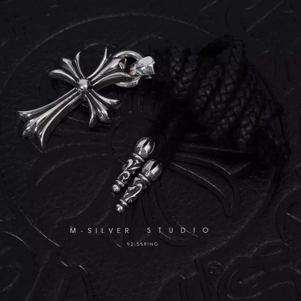 Chrome Hearts Cross Ring - Gothic 925 Sterling Silver Jewelry | David Studio