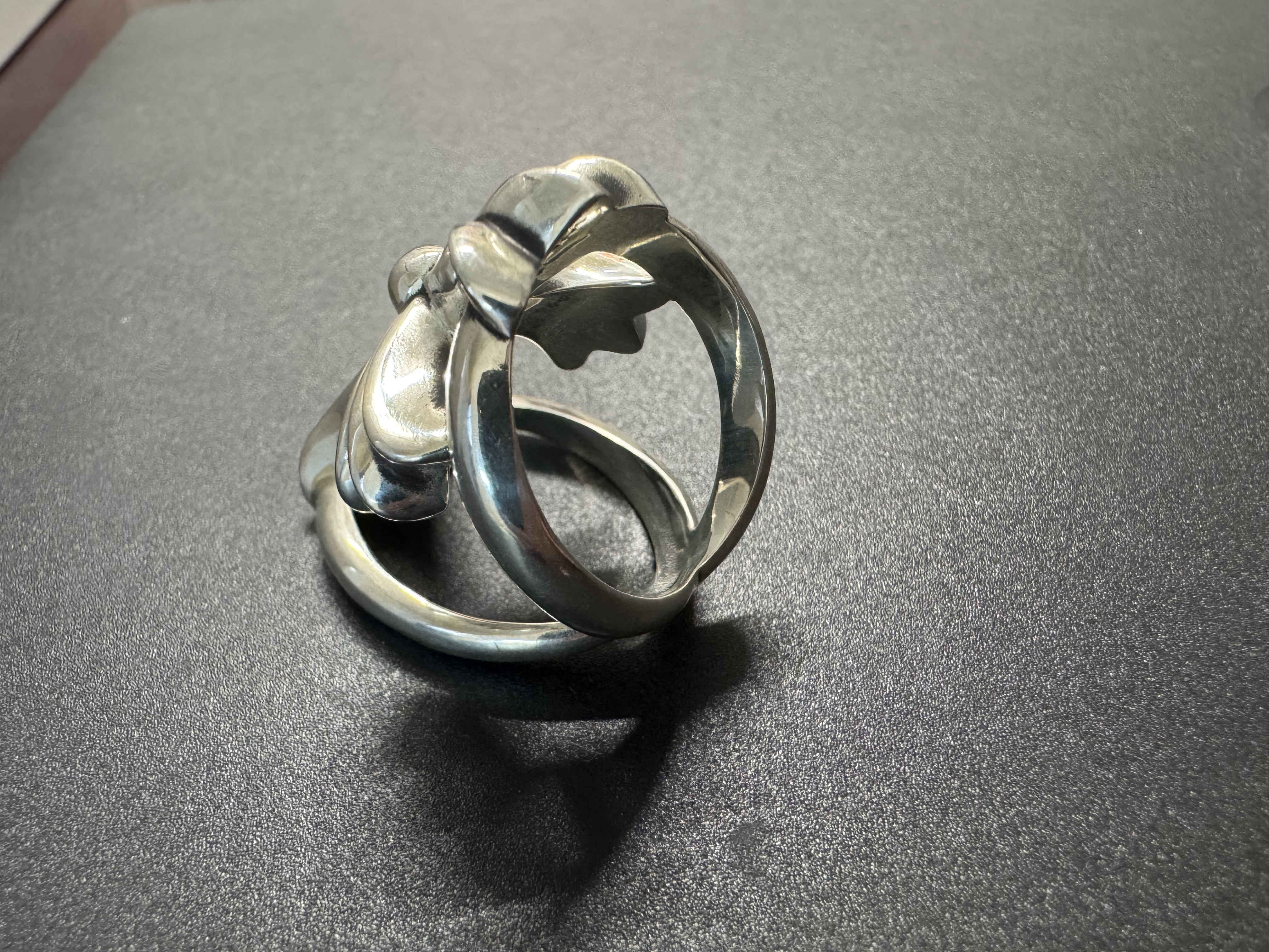 Chrome Hearts Cross Ring - Gothic 925 Sterling Silver Jewelry | David Studio