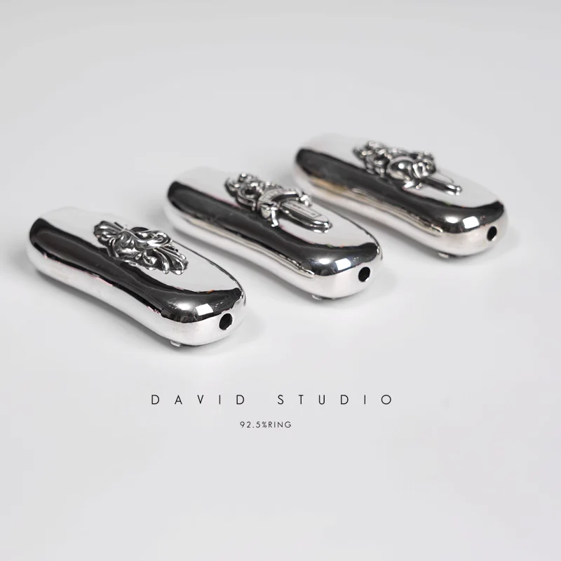 Chrome Hearts Cross Ring - Gothic 925 Sterling Silver Jewelry | David Studio