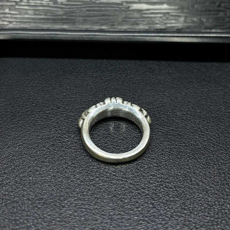 Chrome Hearts Cross Ring - Gothic 925 Sterling Silver Jewelry | David Studio