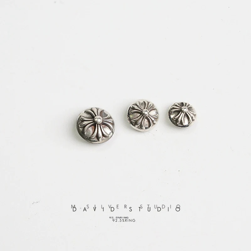 Chrome Hearts Cross Ring - Gothic 925 Sterling Silver Jewelry | David Studio