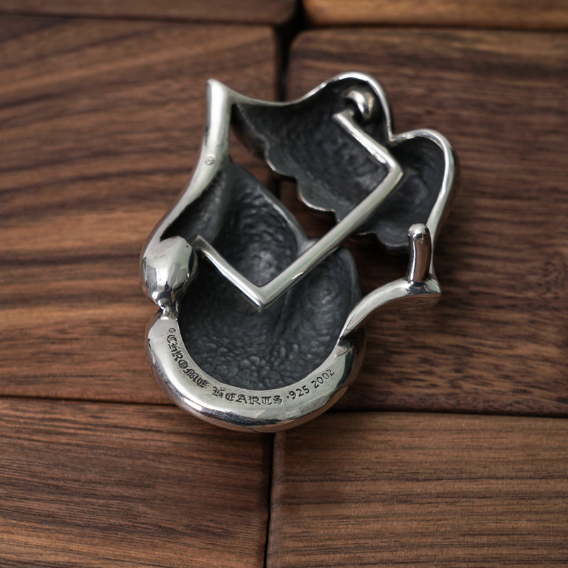 Chrome Hearts Cross Ring - Gothic 925 Sterling Silver Jewelry | David Studio