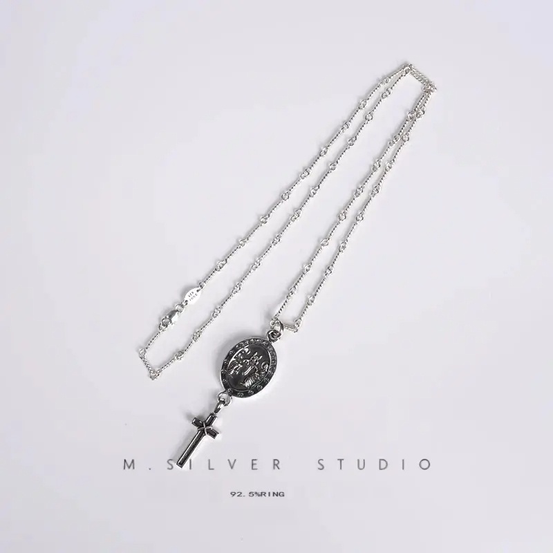 Chrome Hearts Cross Ring - Gothic 925 Sterling Silver Jewelry | David Studio