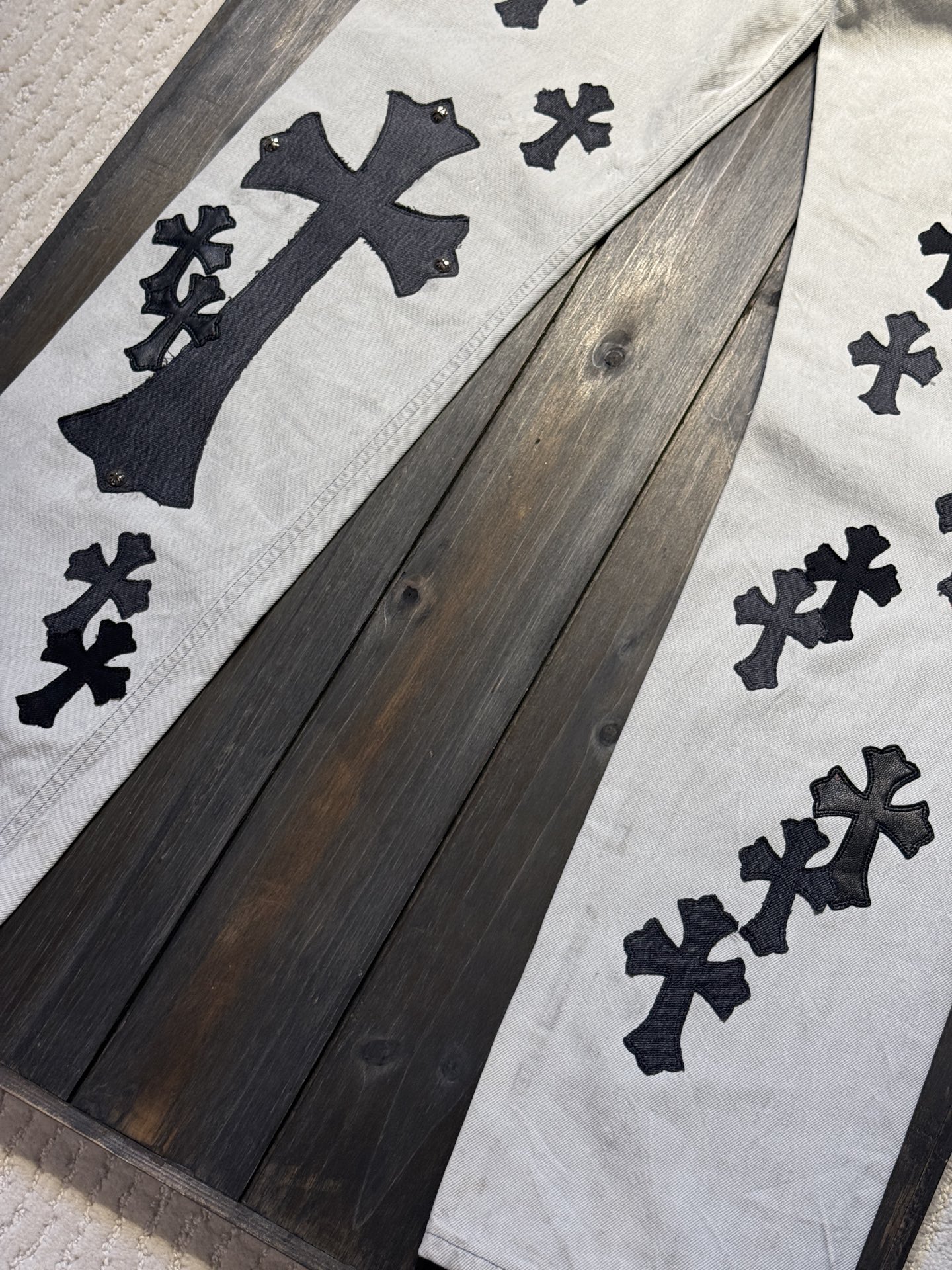 Chrome Hearts Cross Ring - Gothic 925 Sterling Silver Jewelry | David Studio