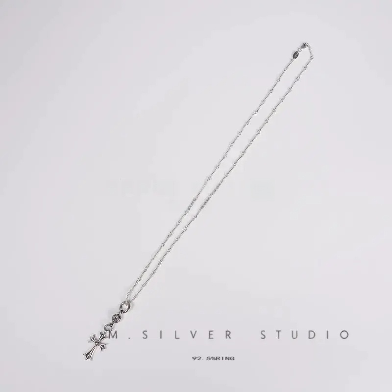 Chrome Hearts Cross Ring - Gothic 925 Sterling Silver Jewelry | David Studio