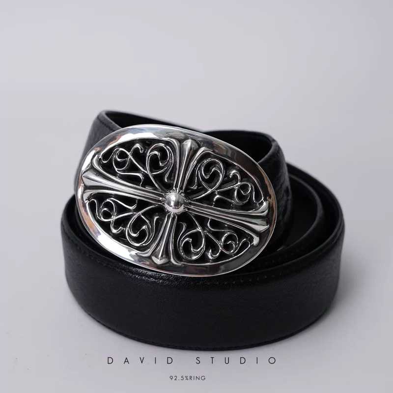 Chrome Hearts Cross Ring - Gothic 925 Sterling Silver Jewelry | David Studio