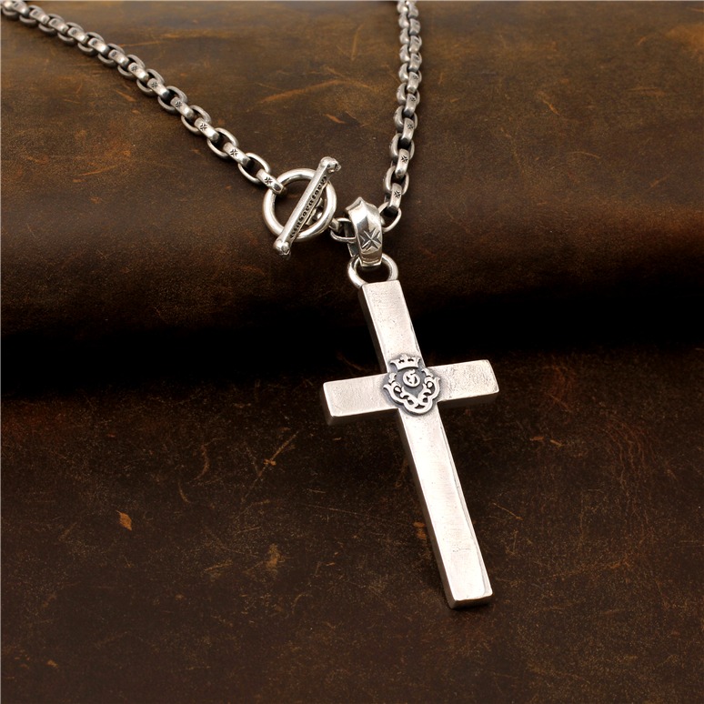 Chrome Hearts Cross Ring - Gothic 925 Sterling Silver Jewelry | David Studio