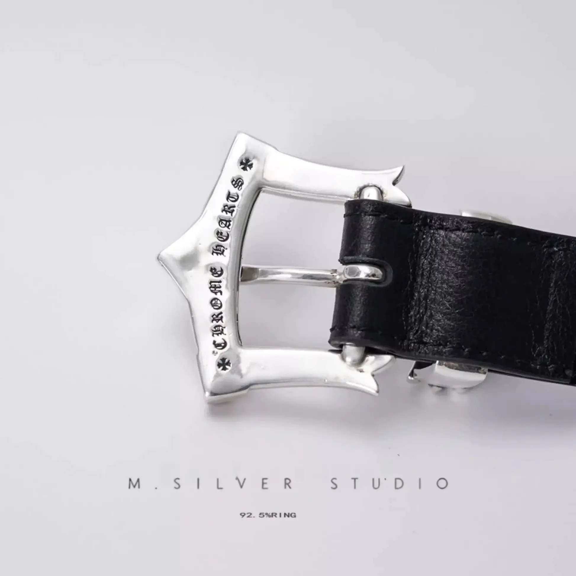 Chrome Hearts Cross Ring - Gothic 925 Sterling Silver Jewelry | David Studio