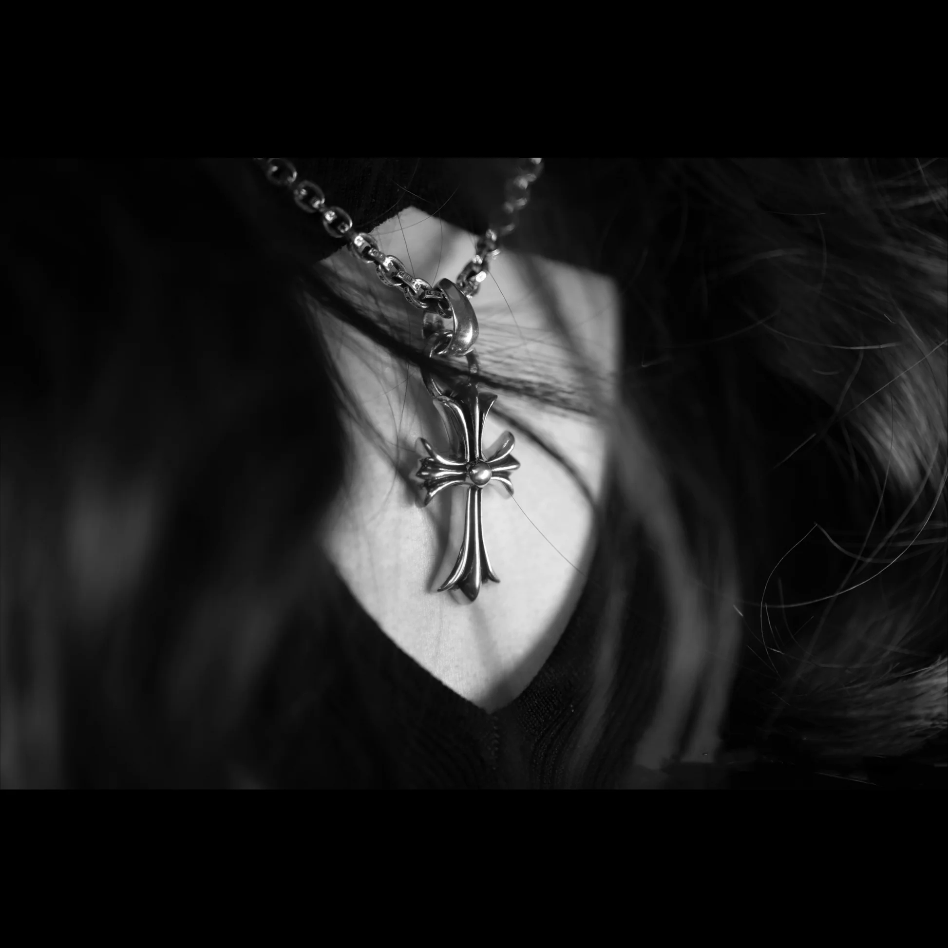 Chrome Hearts Cross Ring - Gothic 925 Sterling Silver Jewelry | David Studio