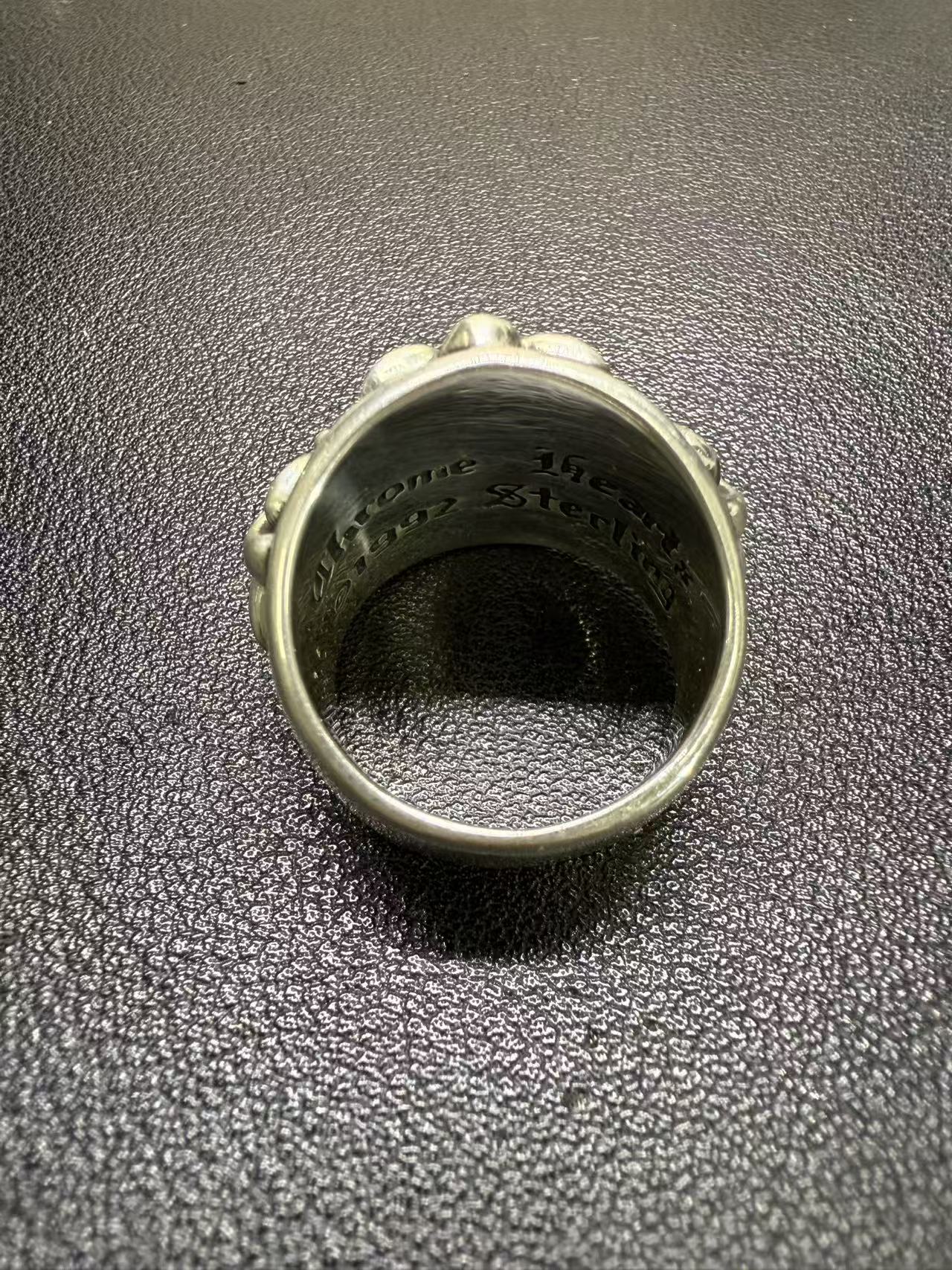 Chrome Hearts Cross Ring - Gothic 925 Sterling Silver Jewelry | David Studio