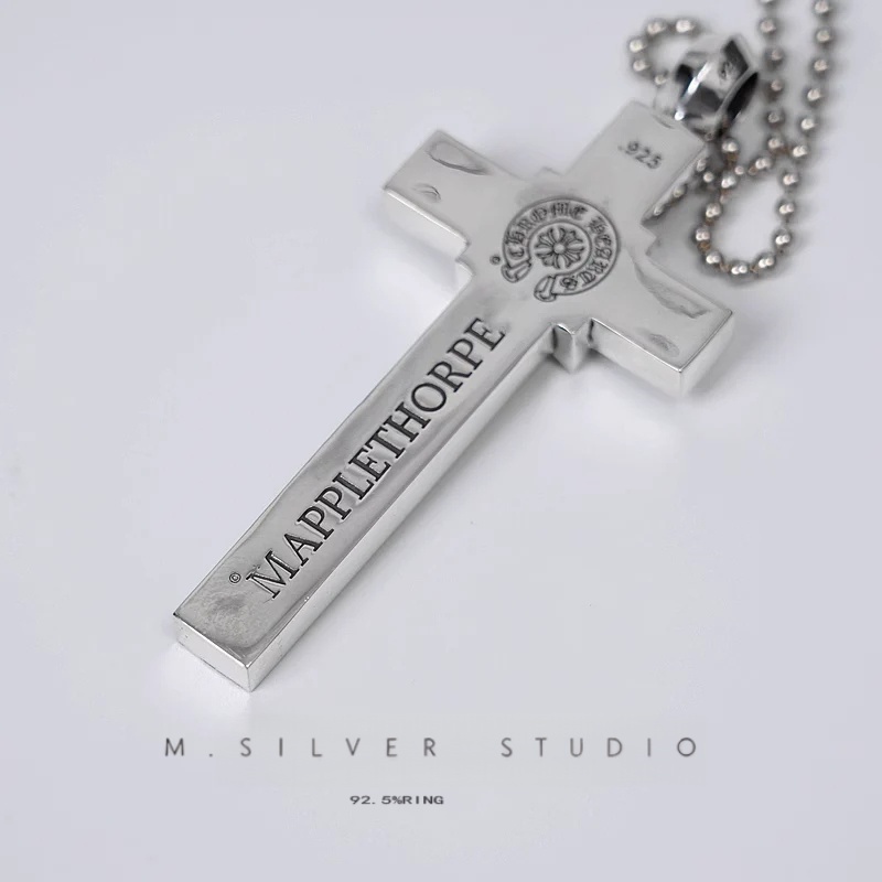 Chrome Hearts Cross Ring - Gothic 925 Sterling Silver Jewelry | David Studio