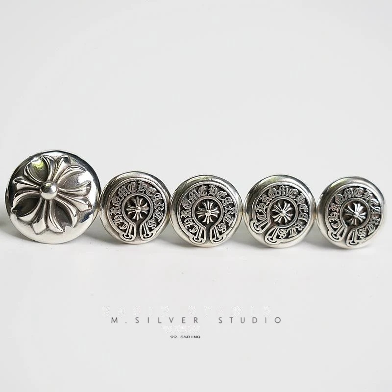 Chrome Hearts Cross Ring - Gothic 925 Sterling Silver Jewelry | David Studio