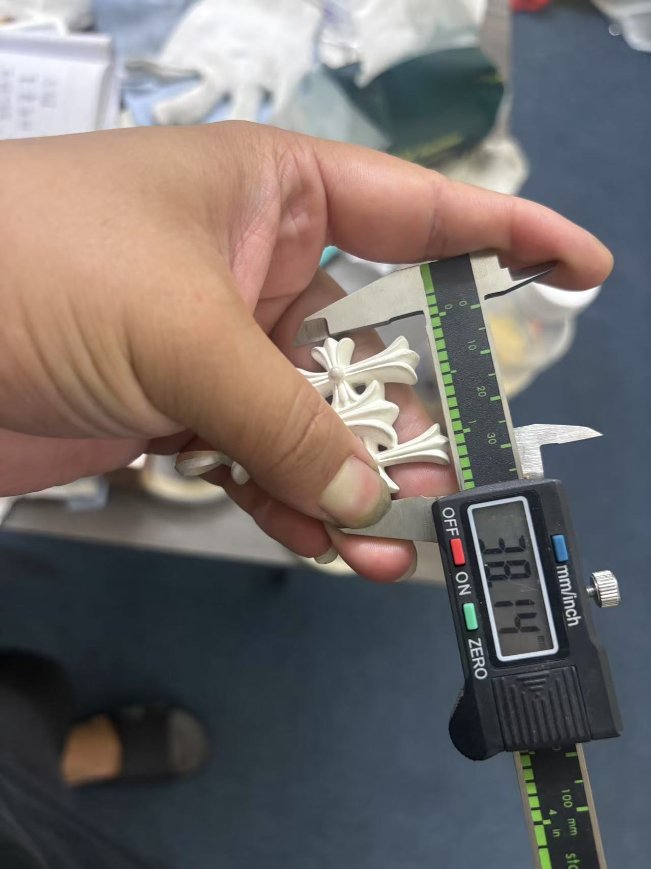 Chrome Hearts Cross Ring - Gothic 925 Sterling Silver Jewelry | David Studio