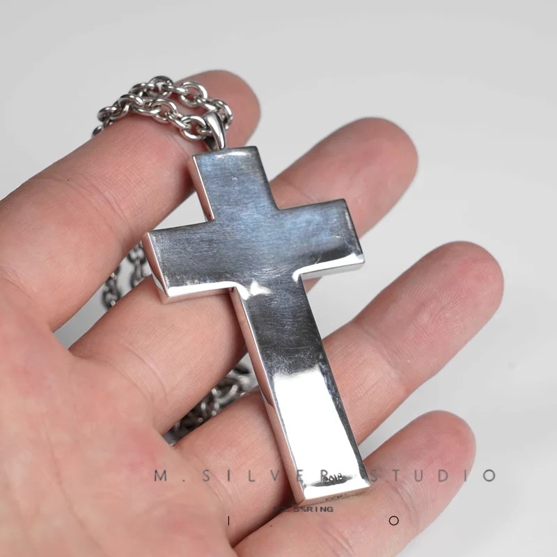 Chrome Hearts Cross Ring - Gothic 925 Sterling Silver Jewelry | David Studio