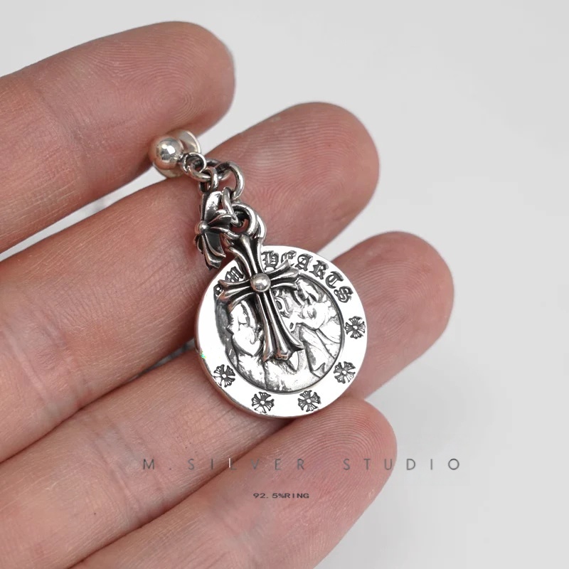 Chrome Hearts Cross Ring - Gothic 925 Sterling Silver Jewelry | David Studio