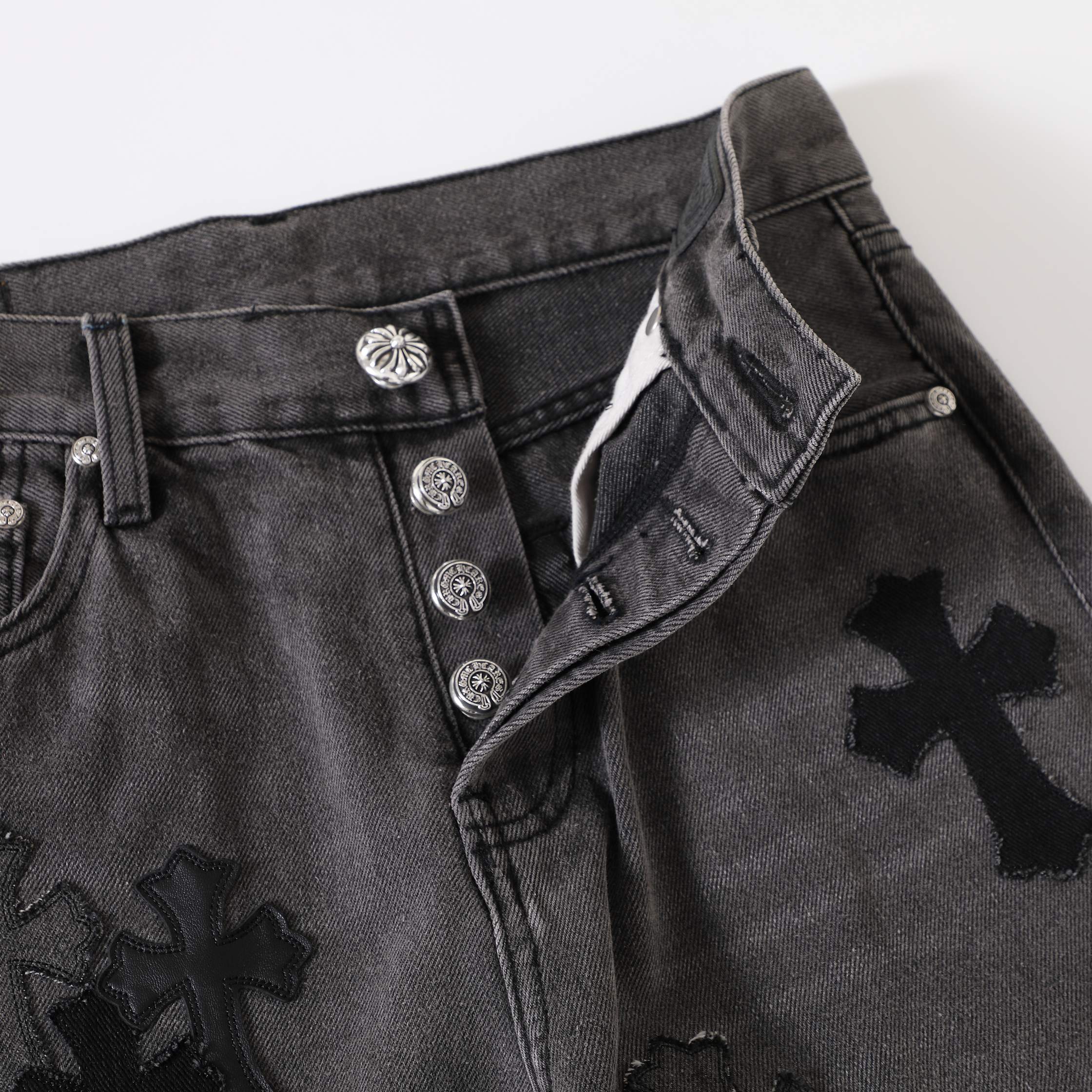 Chrome Hearts Cross Ring - Gothic 925 Sterling Silver Jewelry | David Studio