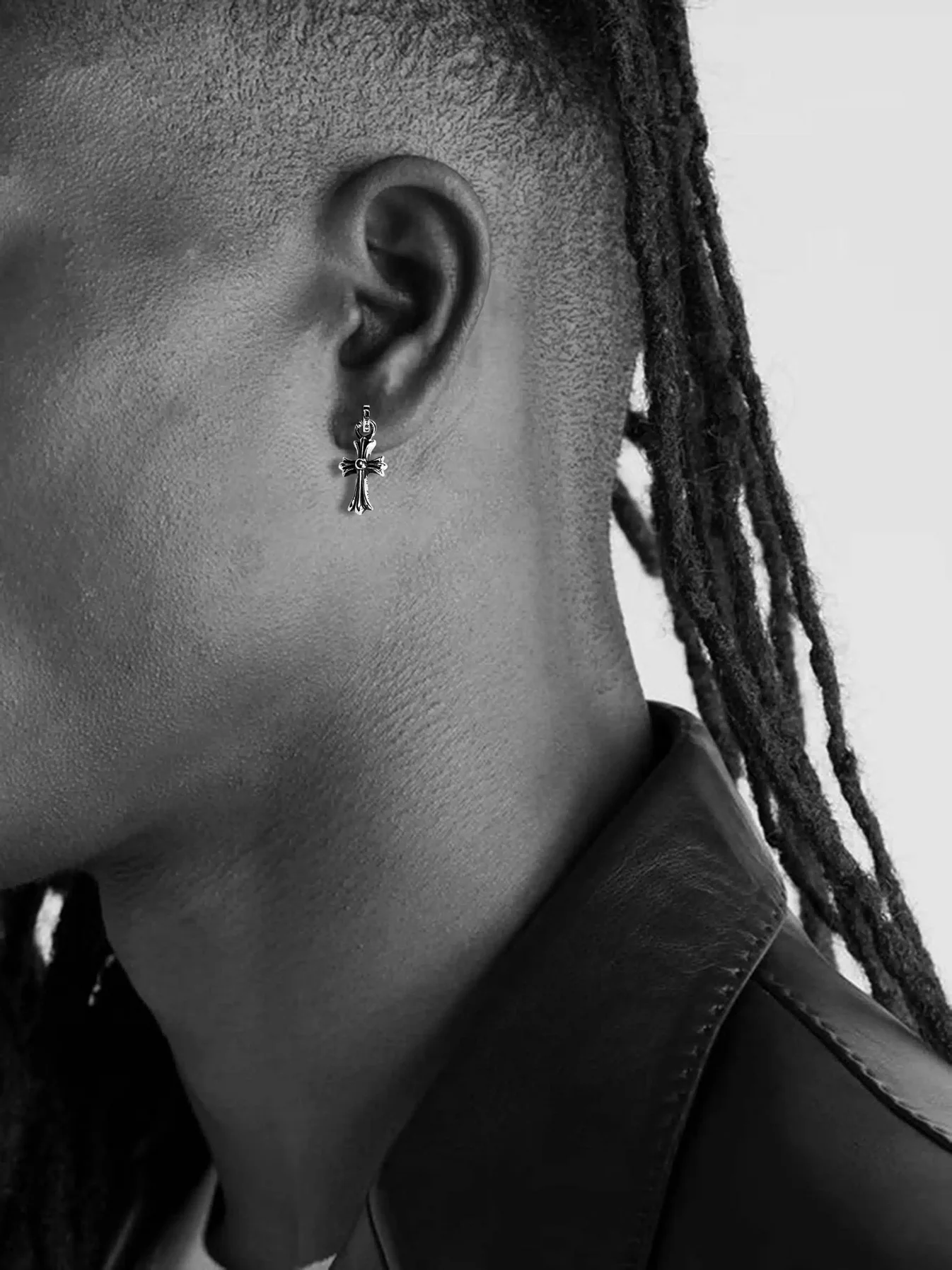 Chrome Hearts Cross Ring - Gothic 925 Sterling Silver Jewelry | David Studio