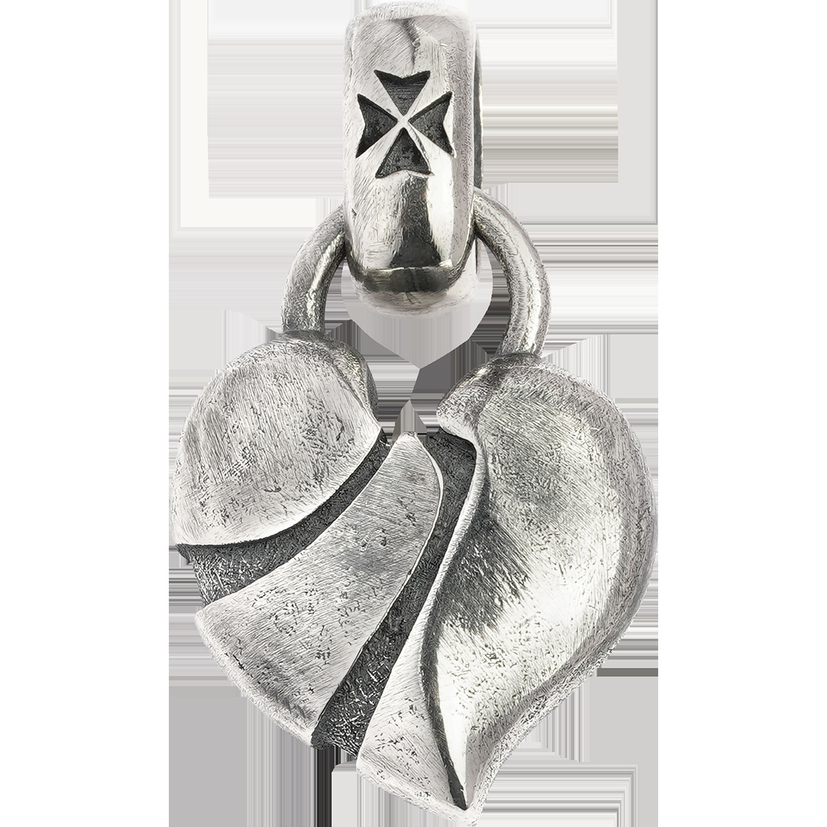 Chrome Hearts Cross Ring - Gothic 925 Sterling Silver Jewelry | David Studio