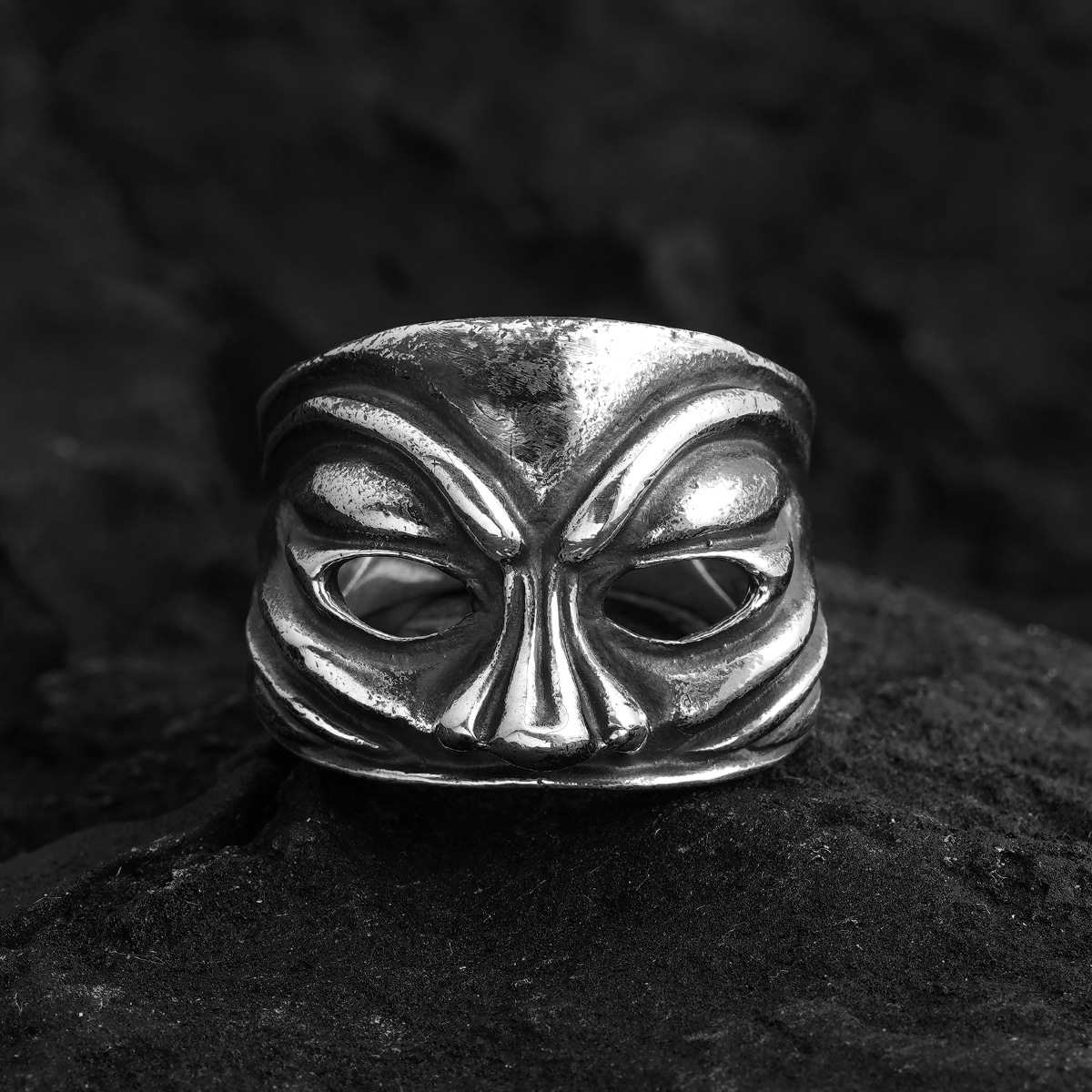 Chrome Hearts Cross Ring - Gothic 925 Sterling Silver Jewelry | David Studio