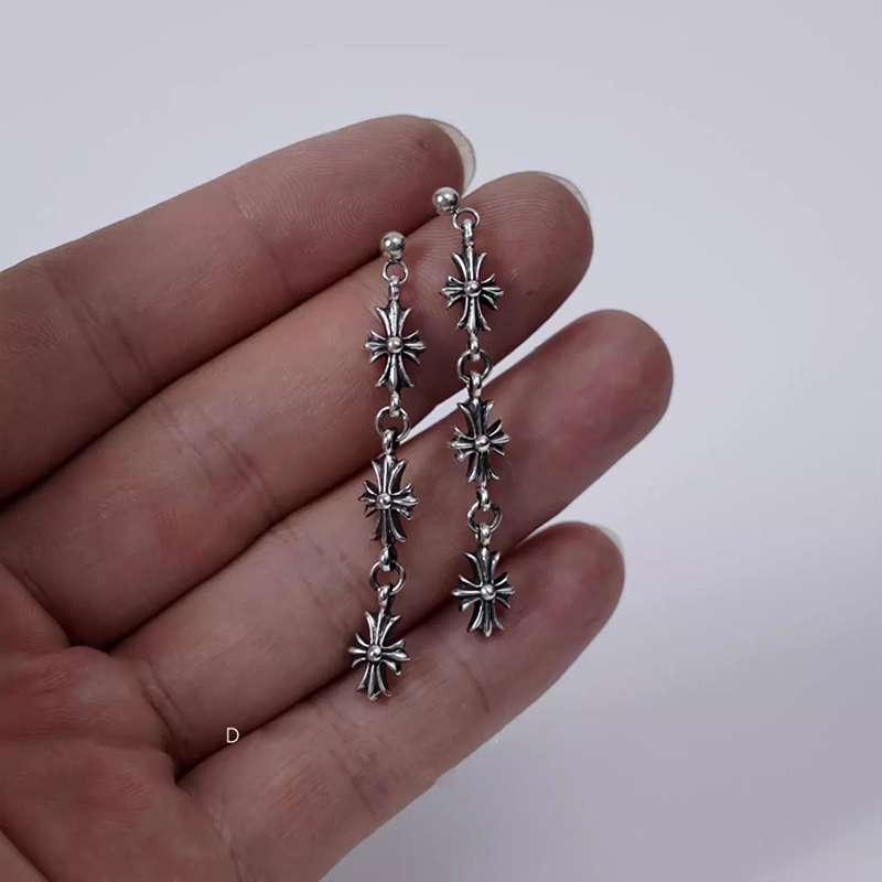 Chrome Hearts Cross Ring - Gothic 925 Sterling Silver Jewelry | David Studio