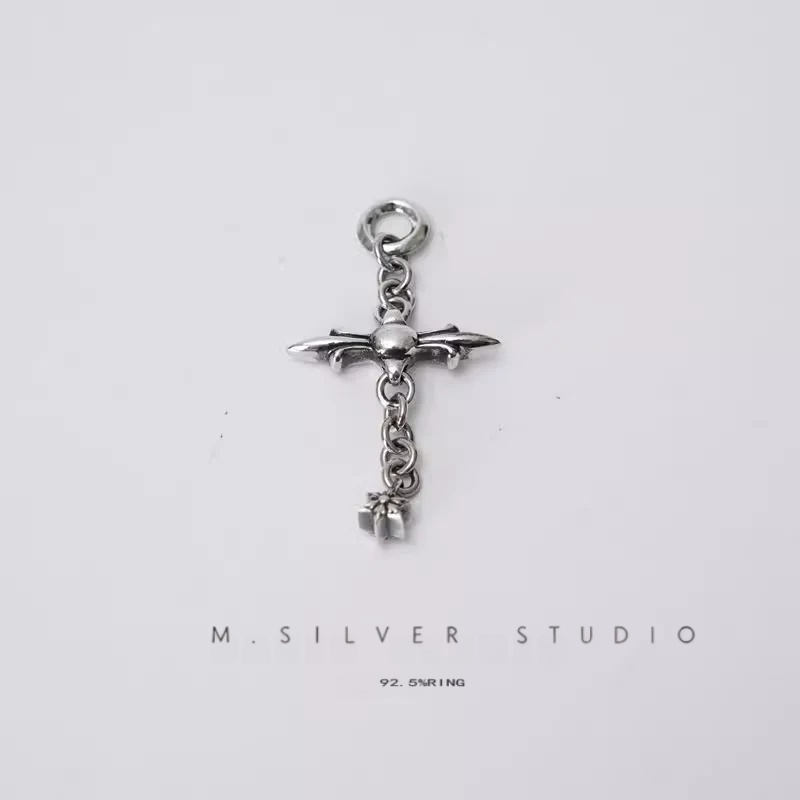 Chrome Hearts Cross Ring - Gothic 925 Sterling Silver Jewelry | David Studio