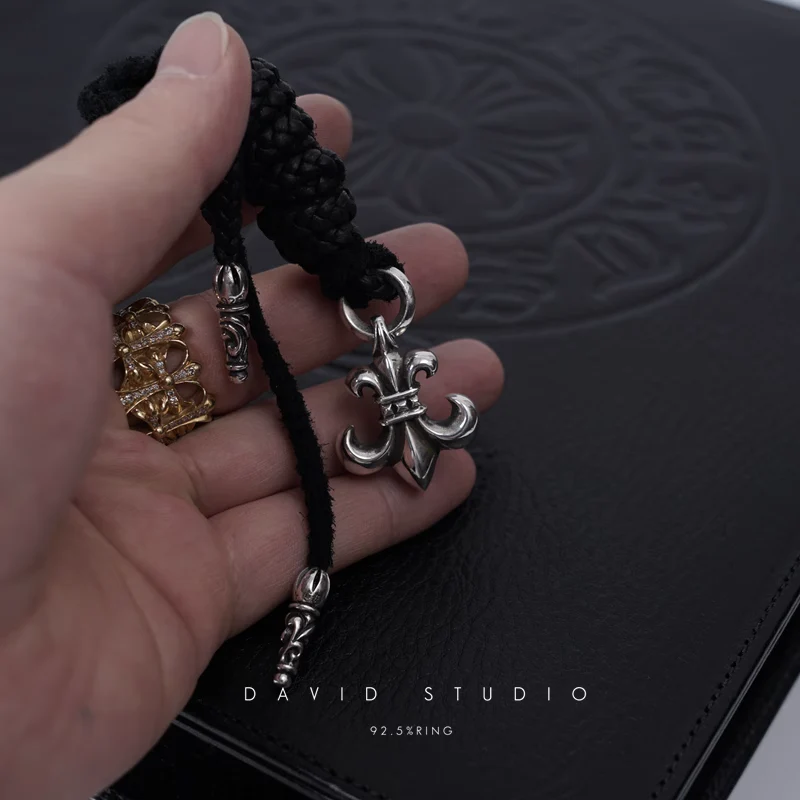 Chrome Hearts Cross Ring - Gothic 925 Sterling Silver Jewelry | David Studio