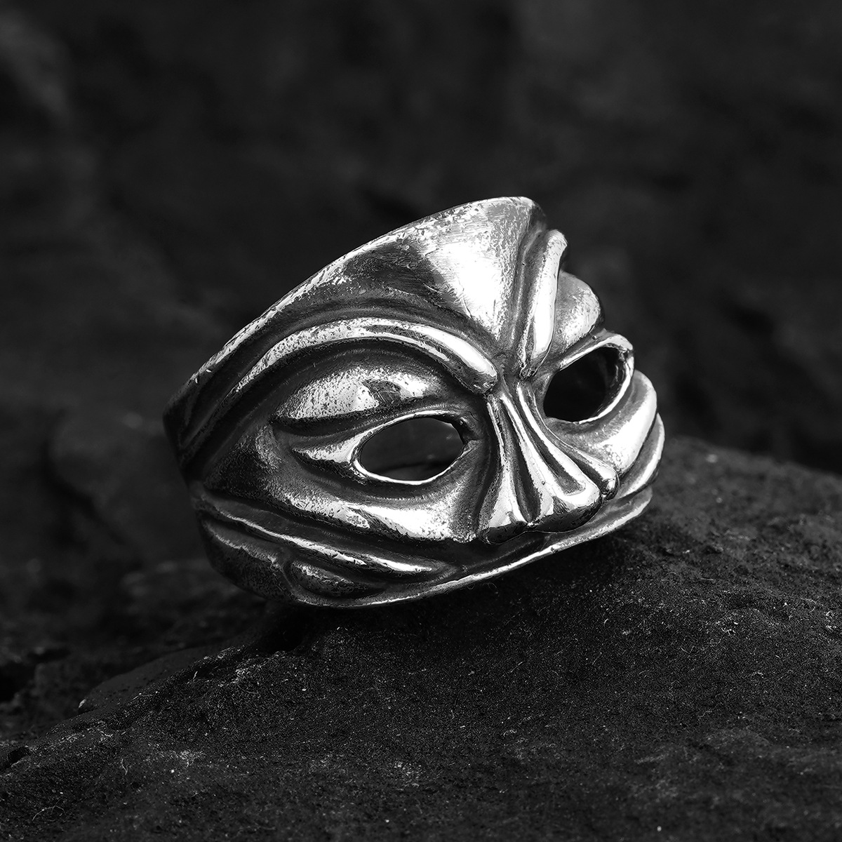 Chrome Hearts Cross Ring - Gothic 925 Sterling Silver Jewelry | David Studio