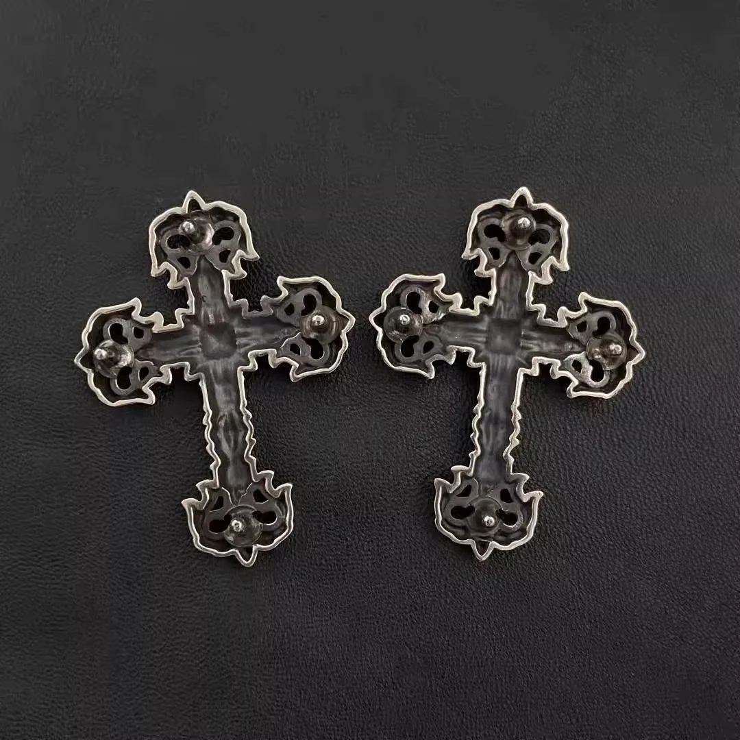 Chrome Hearts Cross Ring - Gothic 925 Sterling Silver Jewelry | David Studio