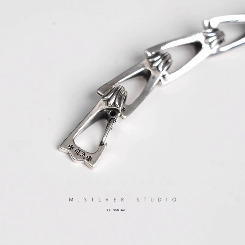 Chrome Hearts Cross Ring - Gothic 925 Sterling Silver Jewelry | David Studio