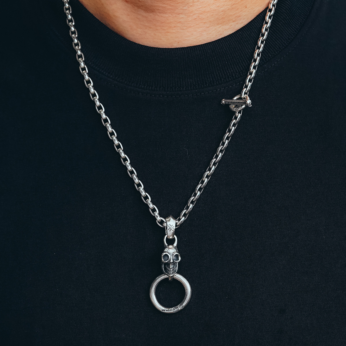 Chrome Hearts Cross Ring - Gothic 925 Sterling Silver Jewelry | David Studio