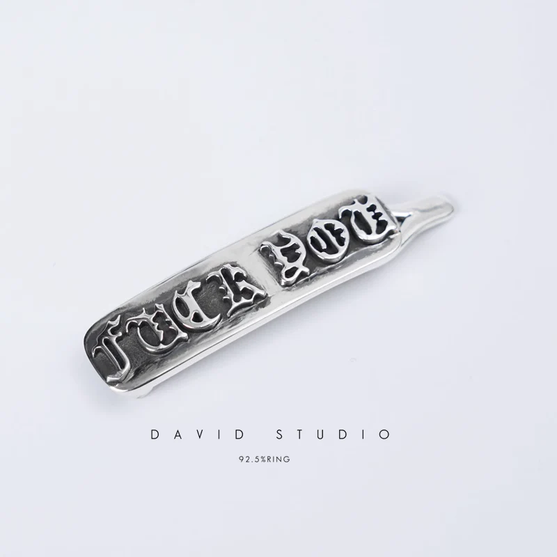 Chrome Hearts Cross Ring - Gothic 925 Sterling Silver Jewelry | David Studio