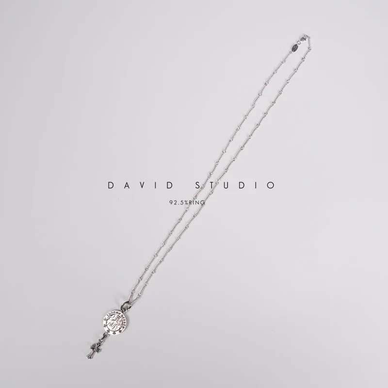 Chrome Hearts Cross Ring - Gothic 925 Sterling Silver Jewelry | David Studio