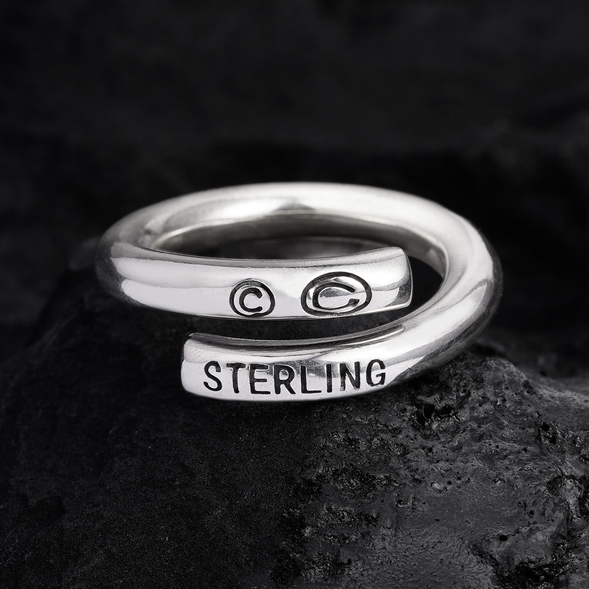 Chrome Hearts Cross Ring - Gothic 925 Sterling Silver Jewelry | David Studio