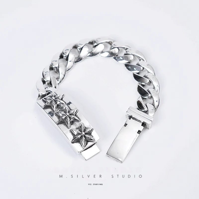 Chrome Hearts Cross Ring - Gothic 925 Sterling Silver Jewelry | David Studio