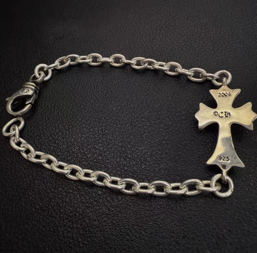 Chrome Hearts Cross Ring - Gothic 925 Sterling Silver Jewelry | David Studio