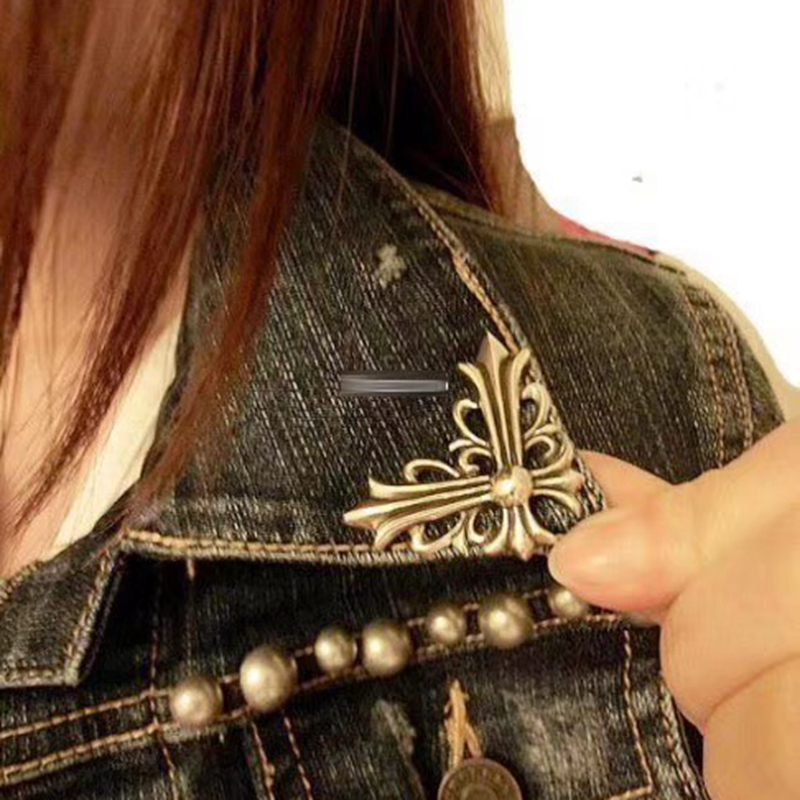 Chrome Hearts Cross Ring - Gothic 925 Sterling Silver Jewelry | David Studio