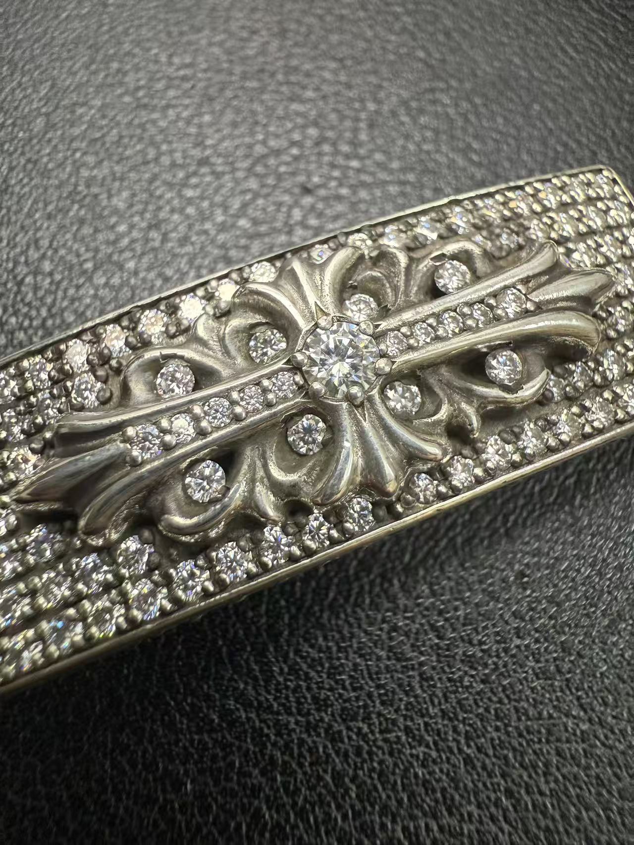 Chrome Hearts Cross Ring - Gothic 925 Sterling Silver Jewelry | David Studio