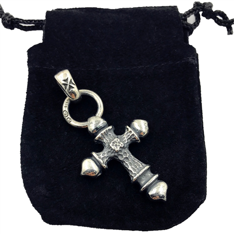 Chrome Hearts Cross Ring - Gothic 925 Sterling Silver Jewelry | David Studio