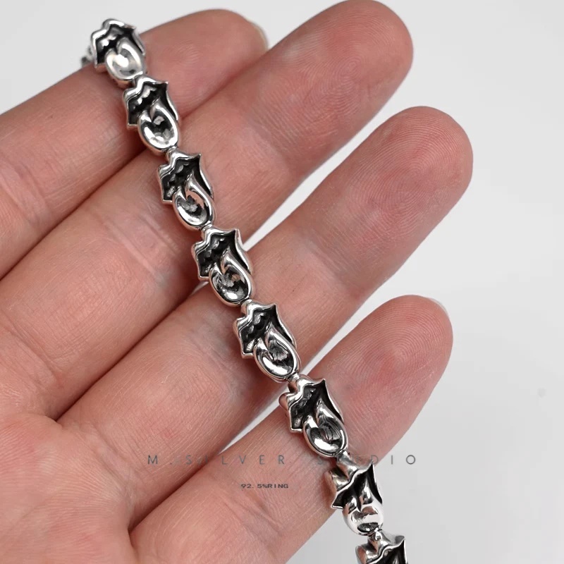 Chrome Hearts Cross Ring - Gothic 925 Sterling Silver Jewelry | David Studio