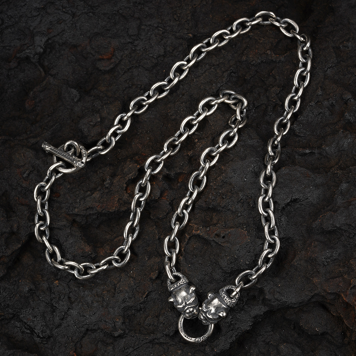 Chrome Hearts Cross Ring - Gothic 925 Sterling Silver Jewelry | David Studio