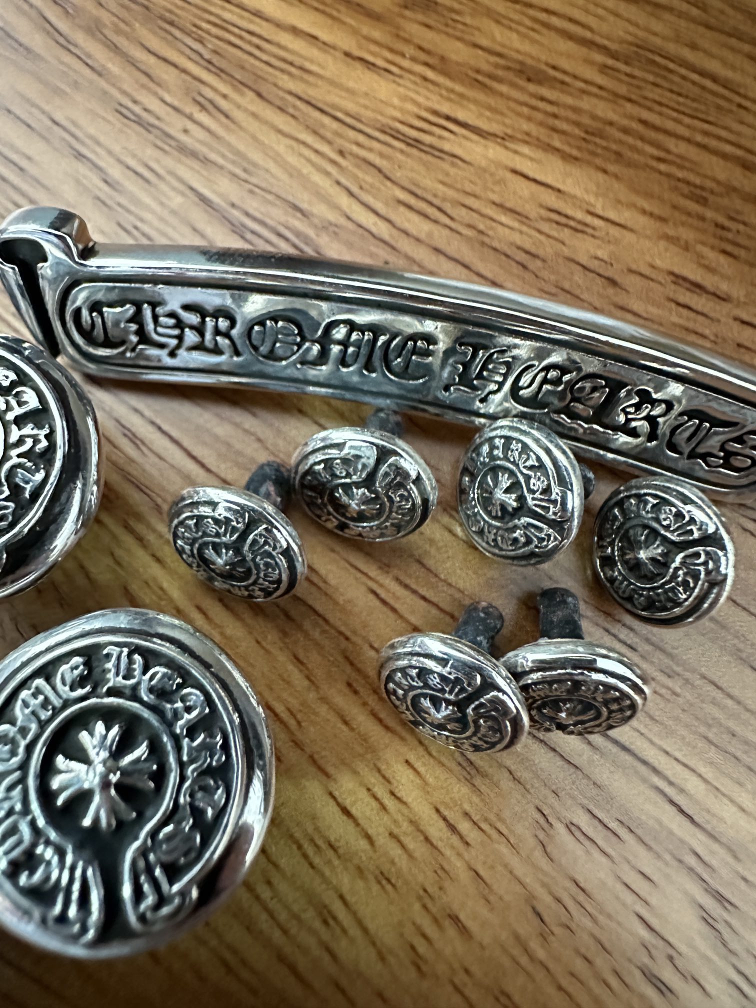 Chrome Hearts Cross Ring - Gothic 925 Sterling Silver Jewelry | David Studio