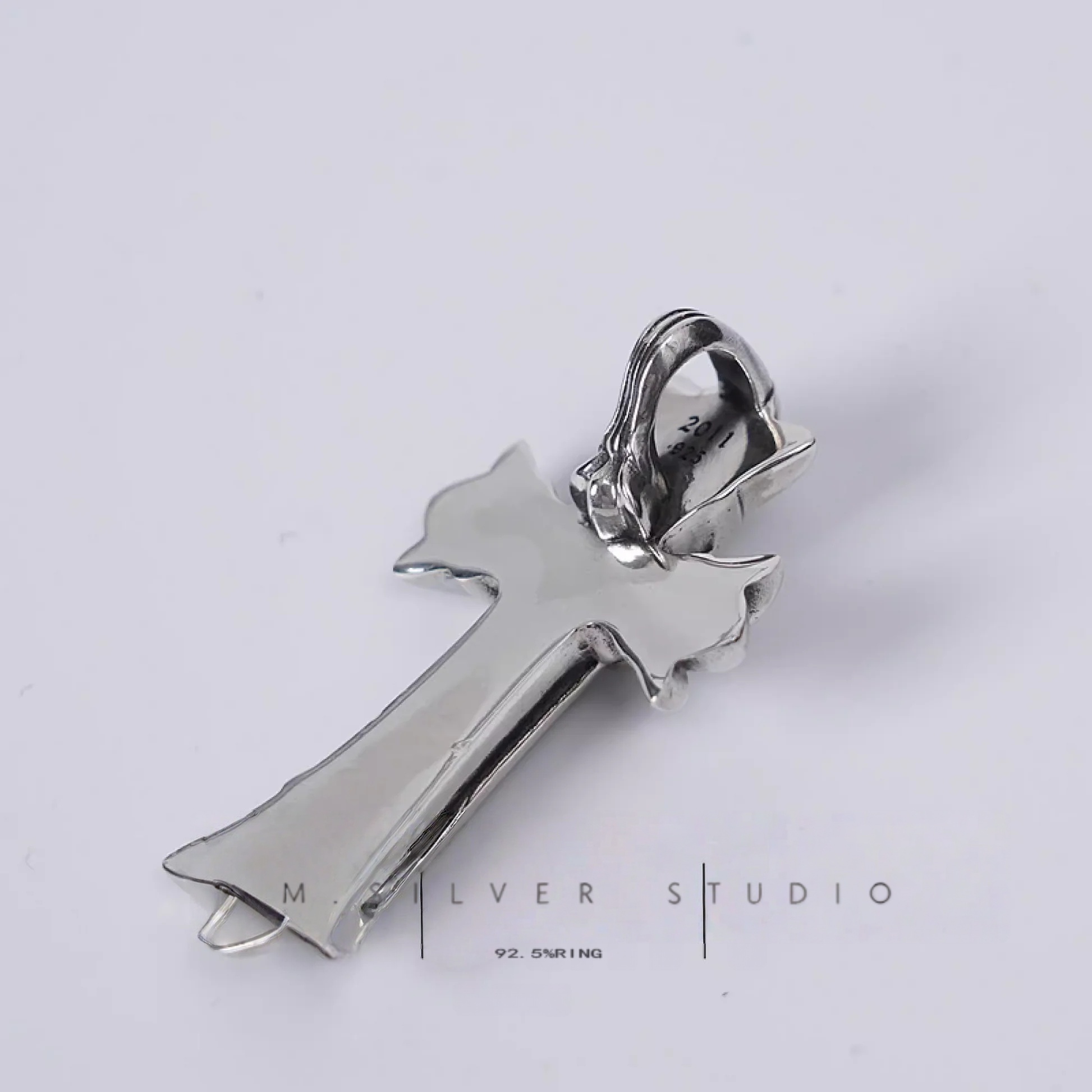 Chrome Hearts Cross Ring - Gothic 925 Sterling Silver Jewelry | David Studio
