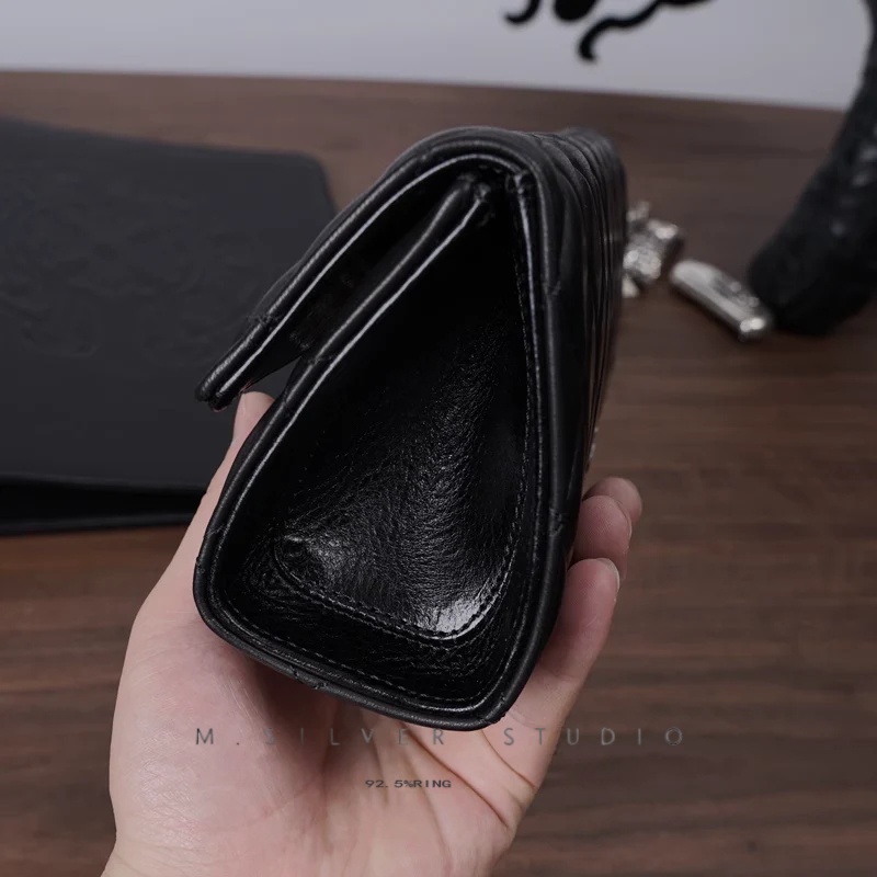 Chrome Hearts Cross Ring - Gothic 925 Sterling Silver Jewelry | David Studio