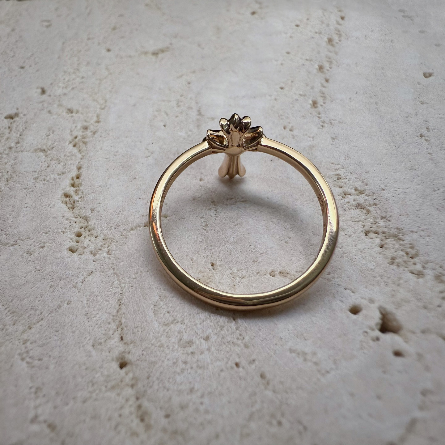 Chrome Hearts Cross Ring - Gothic 925 Sterling Silver Jewelry | David Studio