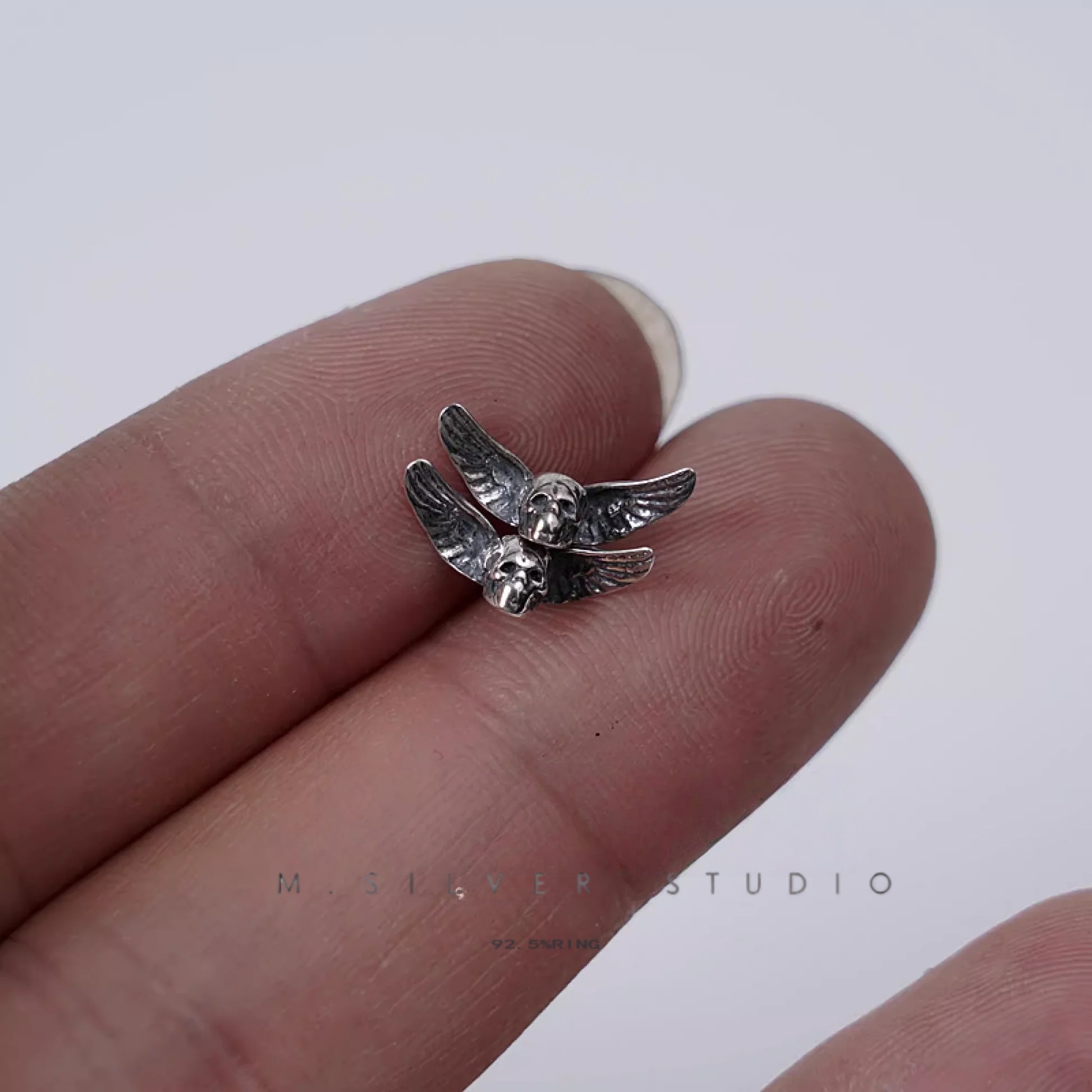 Chrome Hearts Cross Ring - Gothic 925 Sterling Silver Jewelry | David Studio