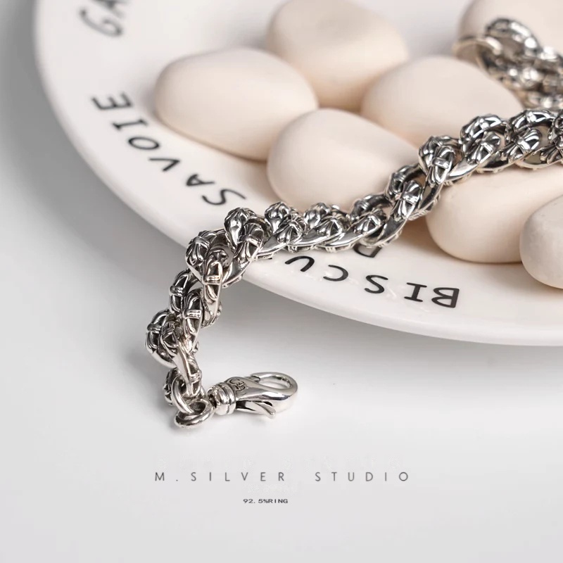 Chrome Hearts Cross Ring - Gothic 925 Sterling Silver Jewelry | David Studio