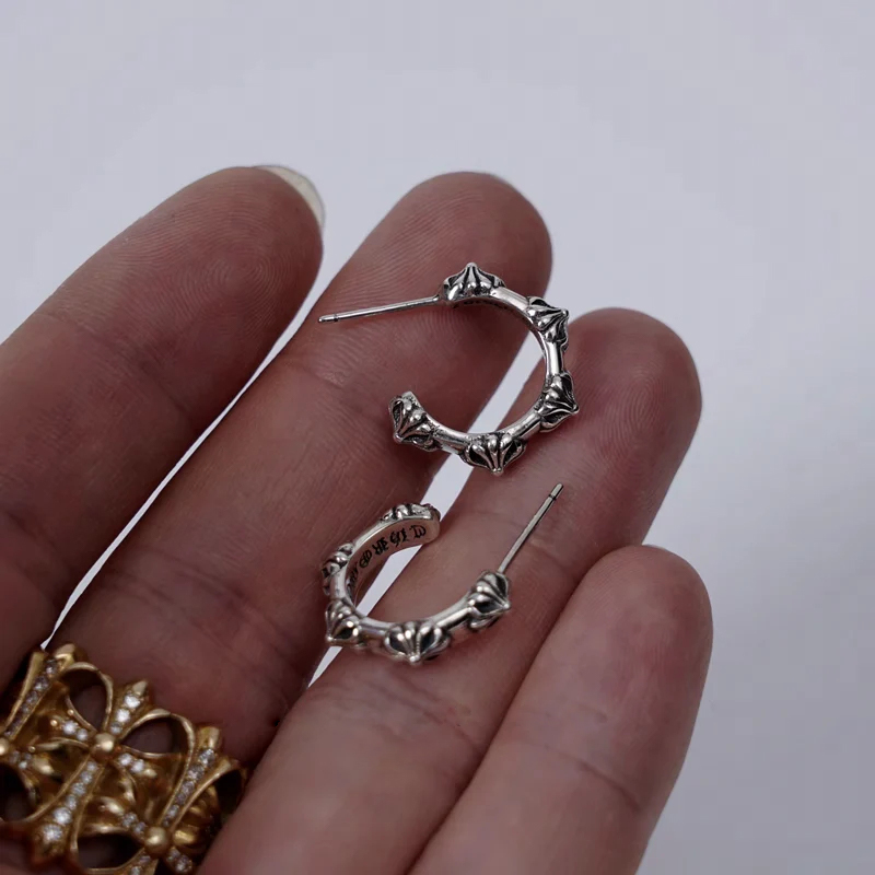 Chrome Hearts Cross Ring - Gothic 925 Sterling Silver Jewelry | David Studio