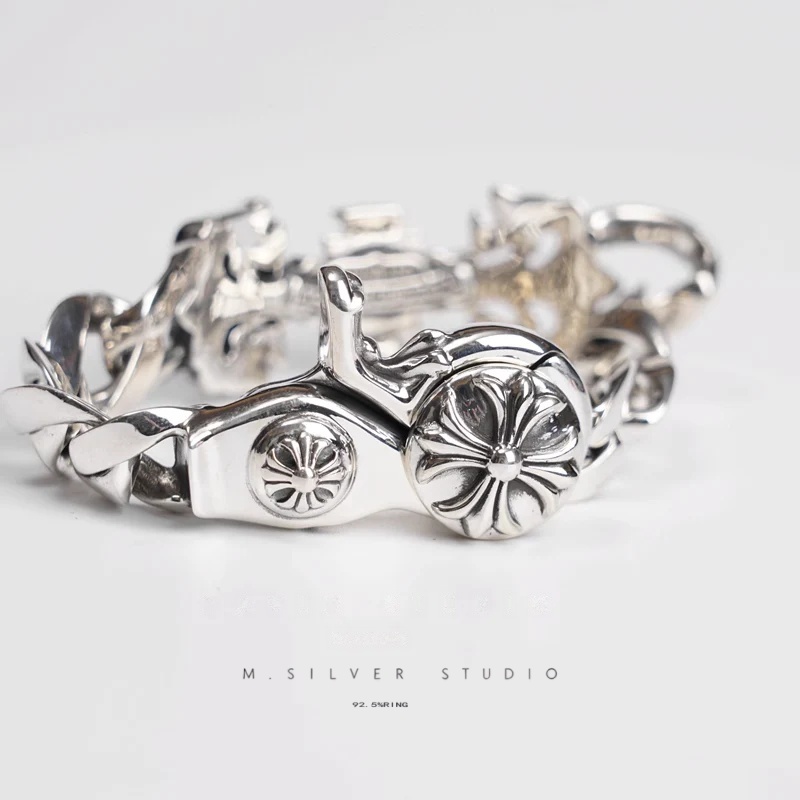 Chrome Hearts Cross Ring - Gothic 925 Sterling Silver Jewelry | David Studio