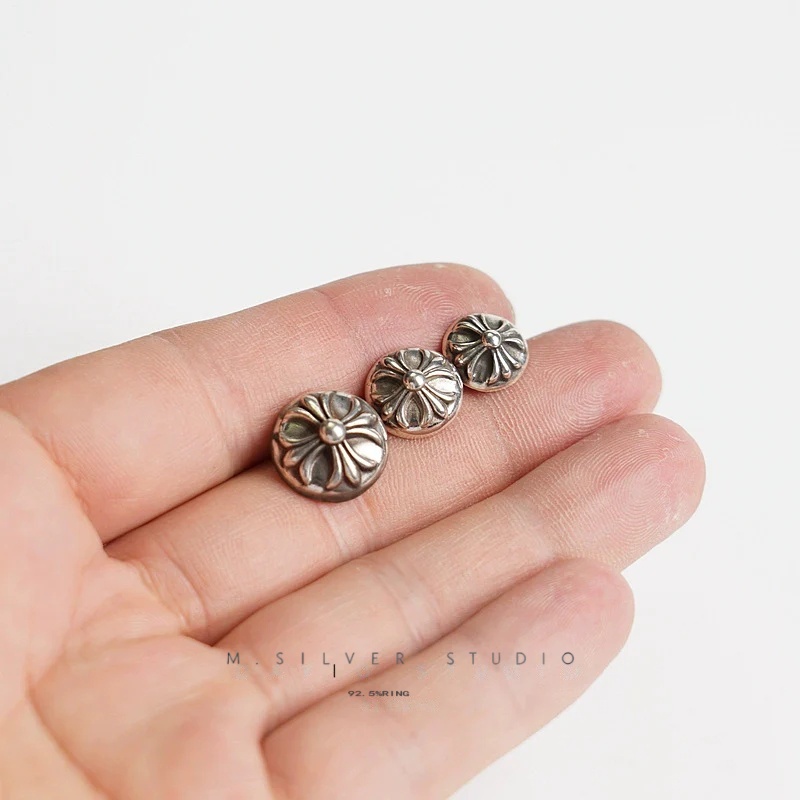 Chrome Hearts Cross Ring - Gothic 925 Sterling Silver Jewelry | David Studio