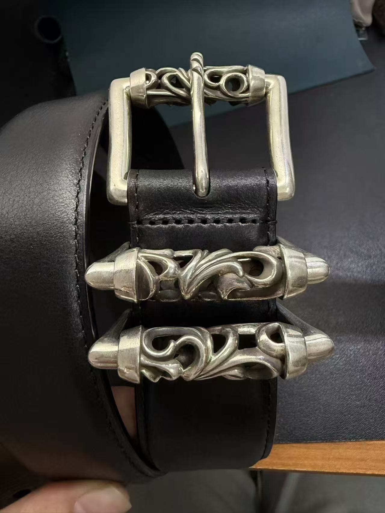 Chrome Hearts Cross Ring - Gothic 925 Sterling Silver Jewelry | David Studio